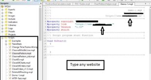 Create basic mql4 Script to Test Your Code Online